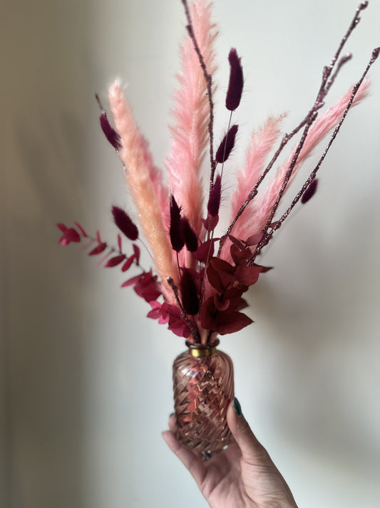 Bouquet Velours Grenat